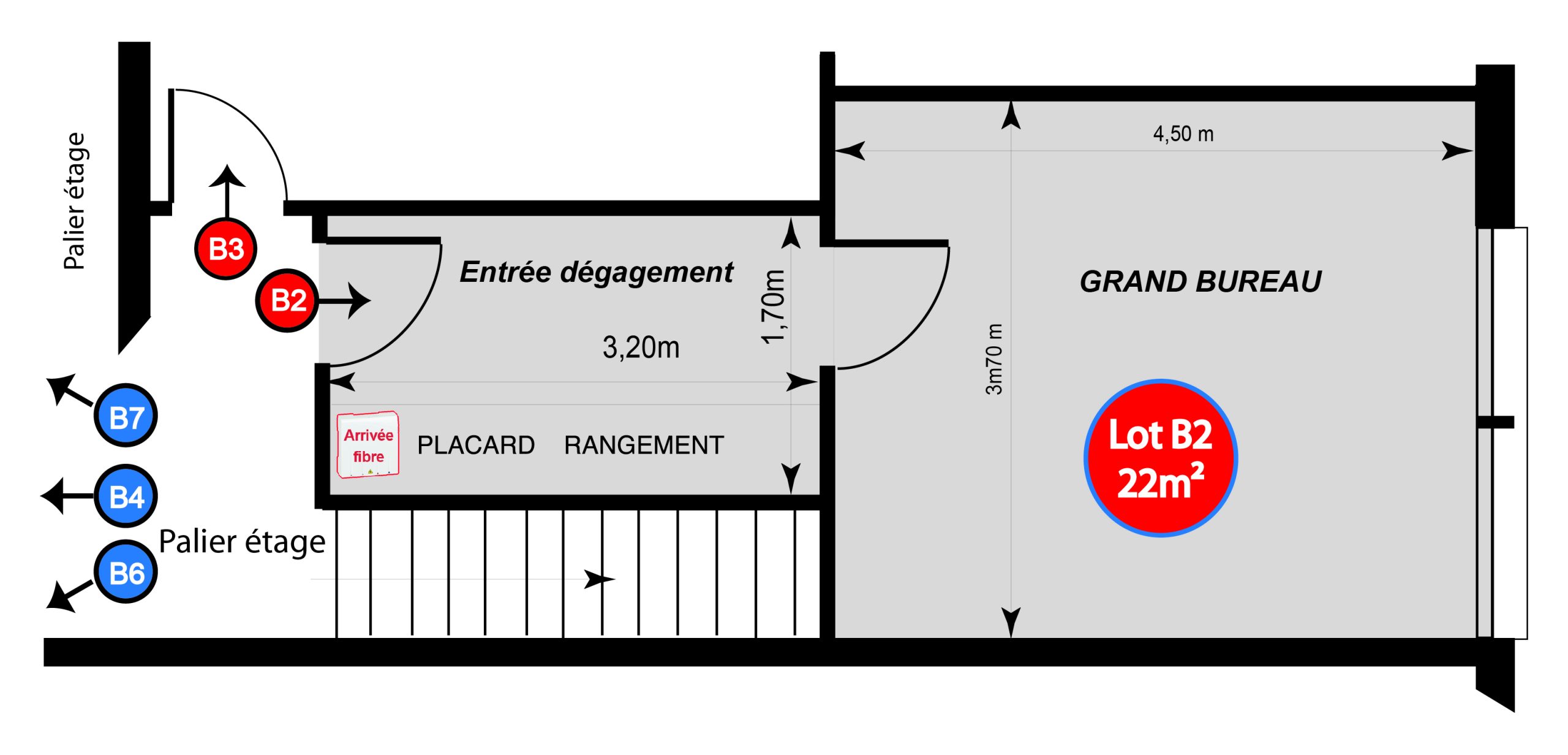 Lot B2 annonces